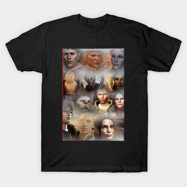 Dragon Age 2 party T-Shirt by RufderFreiheit